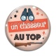 Cabochon Verre - un chasseur au top