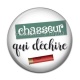Cabochon Résine - chasseur qui déchire