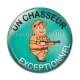 Cabochon Résine - un chasseur exceptionnel