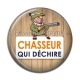 Cabochon Résine - chasseur qui déchire