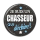 Cabochon Résine - un chasseur qui déchire
