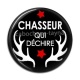 Cabochon Résine - chasseur qui déchire