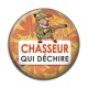 Cabochon Résine - chasseur qui déchire