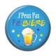 Cabochon Résine - j'peux pas j'ai bière