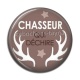 Cabochon Résine - chasseur qui déchire