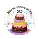 joyeux anniversaire 20 ans