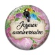 Cabochon Résine - joyeux anniversaire