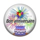 Cabochon Résine - joyeux anniversaire