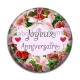 Cabochon Résine - joyeux anniversaire