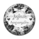 Cabochon Résine - joyeux anniversaire