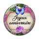 Cabochon Résine - joyeux anniversaire