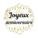 joyeux anniversaire