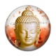 Cabochon Résine - bouddha méditation