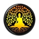 Cabochon Résine - bouddha méditation