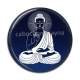 Cabochon Résine - bouddha méditation