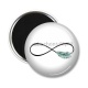 Magnet's - signe infini plume