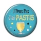 Cabochon Résine - j'peux pas j'ai pastis