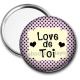 Miroir de poche - love de toi