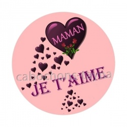 je t'aime maman