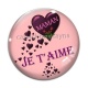 Cabochon Verre - je t'aime maman