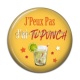 Cabochon Résine - j'peux pas j'ai ti punch