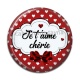 Cabochon Résine - je t'aime chérie