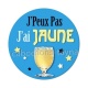 j'peux pas j'ai jaune