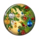Cabochon Résine - boule de noël