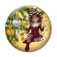 Cabochon Verre - lutin