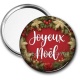 Miroir de poche - joyeux noël