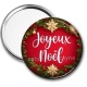 Miroir de poche - joyeux noël