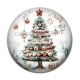 Cabochon Résine - sapin de noël