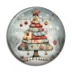 Cabochon Résine - sapin de noël