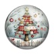 Cabochon Résine - sapin de noël