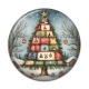 Cabochon Résine - sapin de noël
