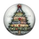 Cabochon Résine - sapin de noël