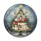Cabochon Résine - sapin de noël