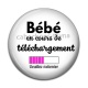 Cabochon Résine - bébé en cours de téléchargement