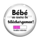 Cabochon Verre - bébé en cours de téléchargement