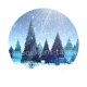 paysage noël