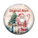 Cabochon Verre - joyeux noël