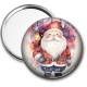 Miroir de poche - père noël