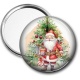 Miroir de poche - père noël