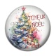 Cabochon Résine - joyeux noël