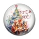 Cabochon Résine - joyeux noël