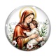 Cabochon Verre - vierge