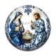 Cabochon Résine - vierge jésus