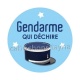 gendarme qui déchire