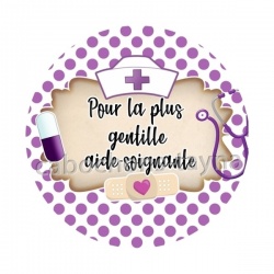 pour la plus gentille aide soignante