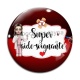 Cabochon Verre - super aide soignante
